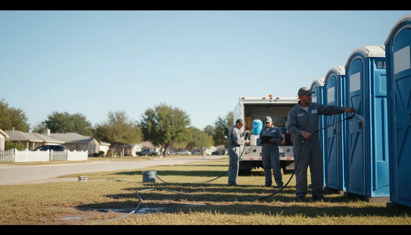 Long-Term Portable Toilet Rental in Rose, OK near me